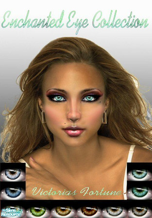 Sims 2 — VF Enchanted Eye Collection by fortunecookie1 — Available in 10 colors. These eyes will enchant all the other