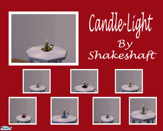 Sims 2 — Candle-Light by Shakeshaft — Can't afford the bills then maybe you should switch to Candle-Light, cheap and