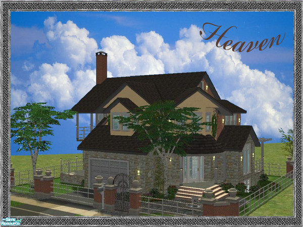 Sims 2 — Heaven by srgmls23 — The third of 4 houses stay forgotten in the neighbourhood that i use before install