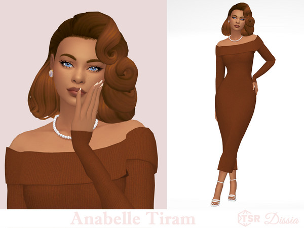 Sims 4 — Anabelle Tiram by Dissia — Anabelle is Romantic, Music Lover and Snob with a Musical Genius aspiration.