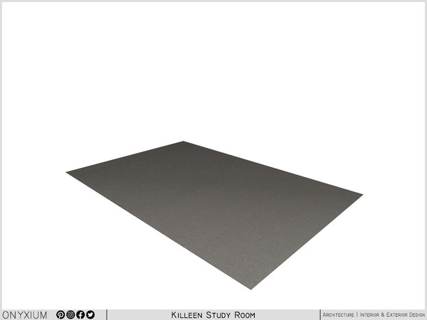 Sims 4 — Killeen Rug by Onyxium — Onyxium@TSR Design Workshop Study Room Collection - Belong To The 2025 Year
