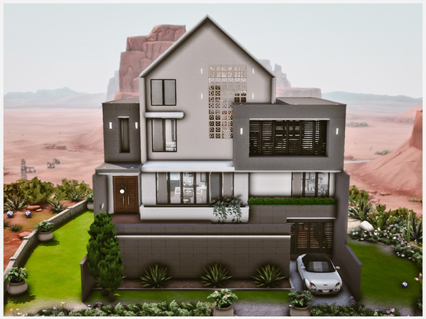 Sims 4 — MM. Modern House 69 by Merin_Martini — My Sims 4 lots some are inspired random pictures that I found on the