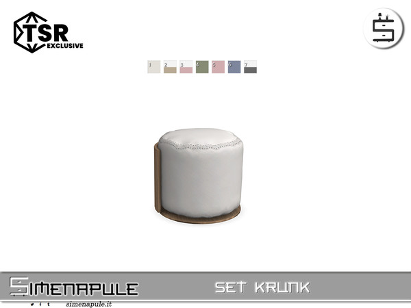Sims 4 — Set Kronk - Pouf by Simenapule — Set KrunkSet KrunkSet KrunkSet Krunk