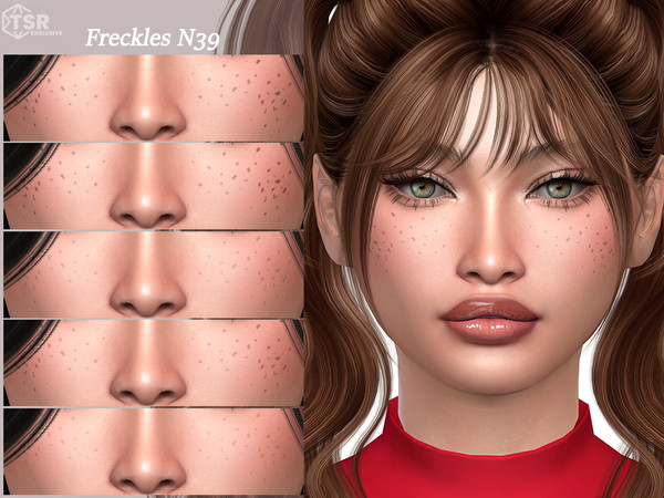 Sims 4 — Freckles N39 by Layla — Previews were made using HQ Mod