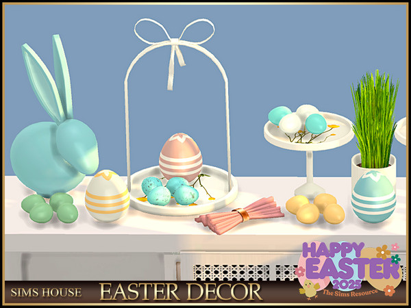 Sims 4 — EASTER DECOR by Sims_House — EASTER DECOR