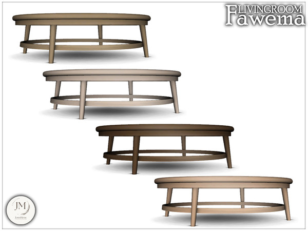 Sims 4 — fawema livingroom coffee table by jomsims — Step into the cozy atmosphere of the Fawema Livingroom Set,
