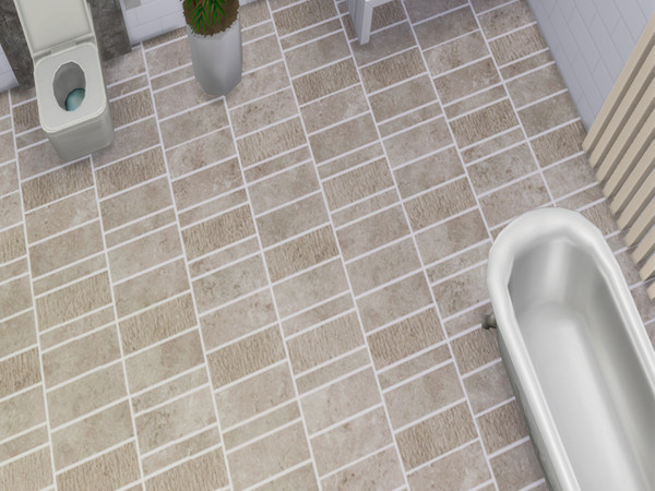 Sims 4 — River Rock Floor by lavilikesims — A colorful floor tile for your home