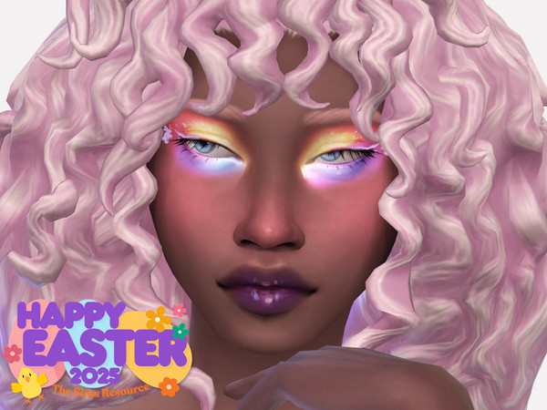 Sims 4 — Easter25 Blush by Sagittariah — base game compatible, 5 swatches, properly tagged, enabled for all occults,