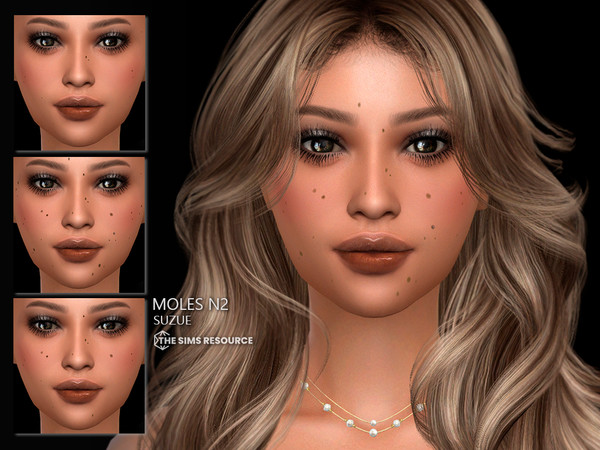 Sims 4 — Moles N2 by Suzue — 6 Swatches
