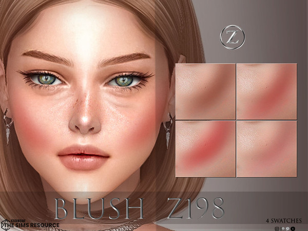 Sims 4 — BLUSH Z198 by ZENX — Base Game