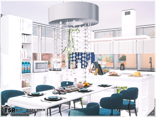 Sims 4 — K10 - Kitchen by marychabb — I present a room - Kitchen . Room is fully equipped.