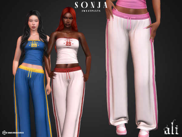 Sims 4 — SONJA sweatpants by ali1 — Sweatpants