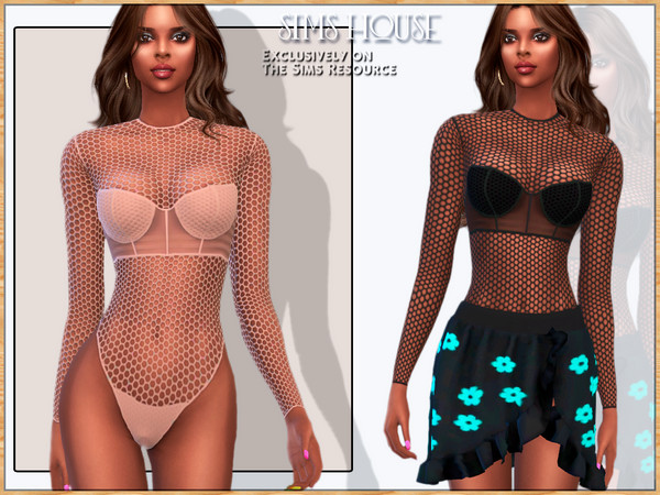 Sims 4 — BODYSUIT MESH by Sims_House — BODYSUIT MESH