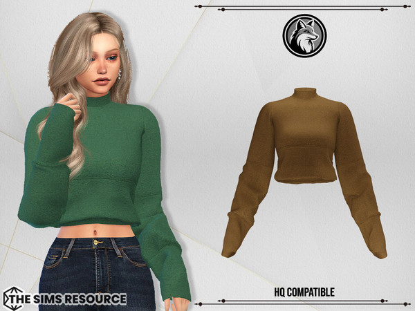 Sims 4 — Billie Sweater by ForLima — 6 Colors