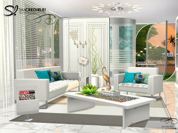 Sims 4 — Titania Plant by SIMcredible! — This set was originally created years ago, using by inspiration a magazine from