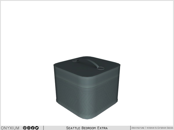 Sims 4 — Seattle Storage Box by Onyxium — Onyxium@TSR Design Workshop Bedroom Collection - Belong To The 2025 Year