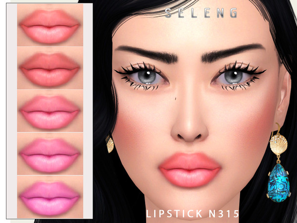 Sims 4 — Lipstick N315 by Seleng — Description