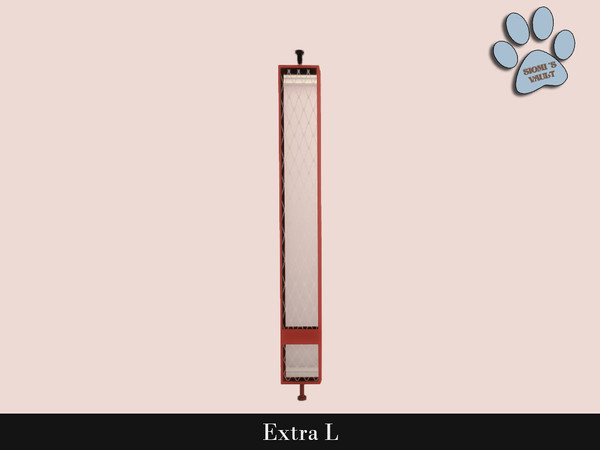 Sims 4 — Extra L - Divider Medium Walls by siomisvault — Extra L Set is a modern style for all kind of rooms! I hope you