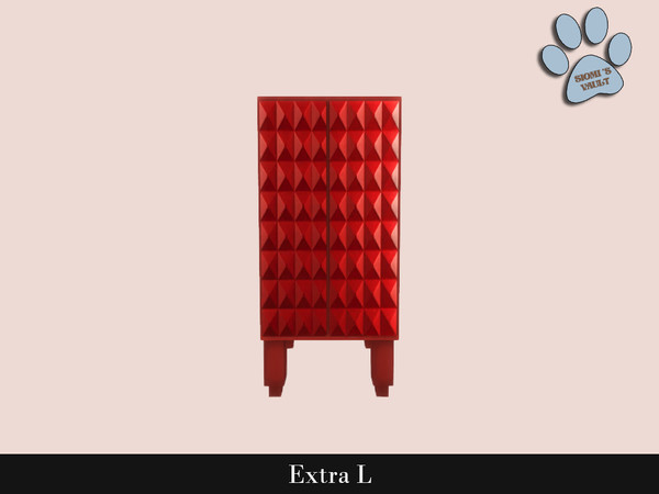 Sims 4 — Extra L - Furniture by siomisvault — Extra L Set is a modern style for all kind of rooms! I hope you like it you