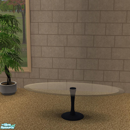 Sims 2 — Long Glass Coffee Table White Glass - #339563 by DOT — Long Glass Coffee Table WhiteGlass Living Glass Part 3