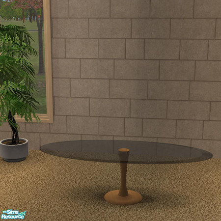 Sims 2 — Long Glass Coffee Table Lgt Wood - #339563 by DOT — LongGlass Coffee Table LgtWood Living Glass Part 3 Long