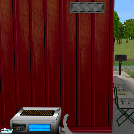 Sims 2 — Ceiling Vent MESH by DOT — Ceiling Vent MESH *THIS IS THE BASE MESH* Red Aluminum Stained and Rusted