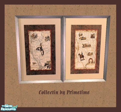 Sims 2 — Primetime's State Prints by Primetime024 — This set includes 2 different prints that can be found under The Lady