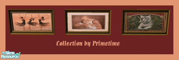 Sims 2 — Primetimes Oil Fantasy Scape Prints by Primetime024 — This set includes 3 different style prints, they can all