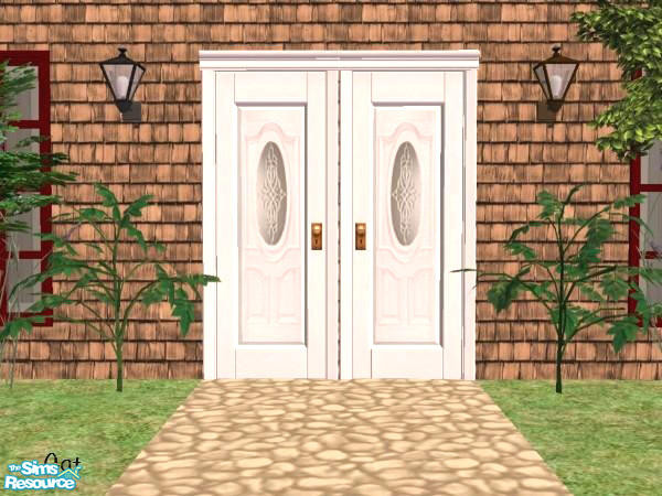 Sims 2 — White Small Oval by cat3cm — by cat