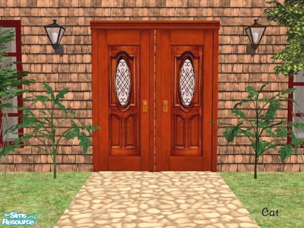 Sims 2 — Beveled Oval Window by cat3cm — by cat