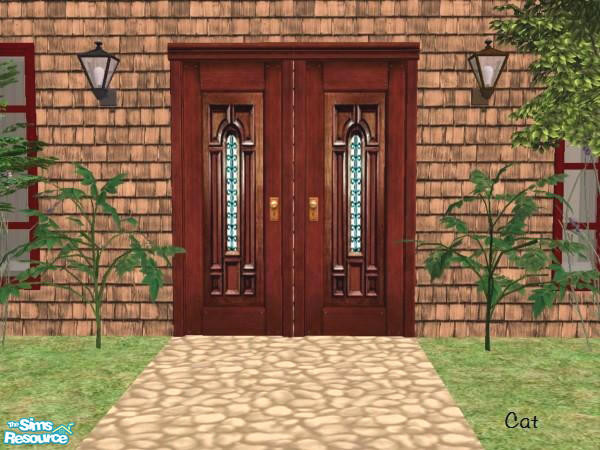 Sims 2 — Beveled Cross Pane by cat3cm — by cat