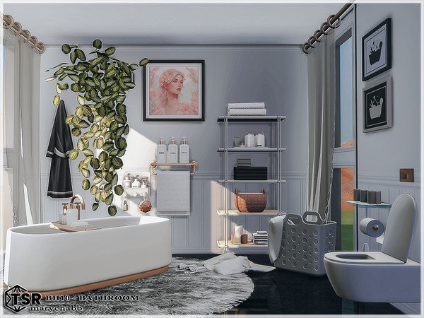 Sims 4 — BH10 - Bathroom by marychabb — I present a room - Bathroom. Room is fully equipped.