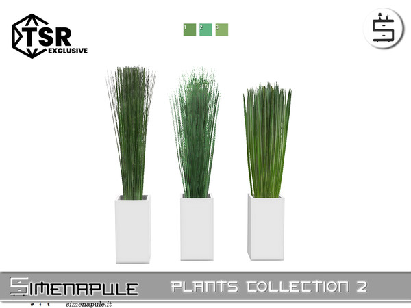 Sims 4 — [SeN4] Plants Collection 2 - Plant 01 by Simenapule — Plants Collection 2Plants Collection 2Plants Collection 2