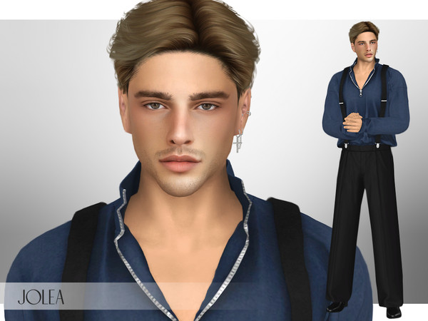 Sims 4 — Victor Manley by Jolea — If you want the Sim to look the same as in the pictures you need to download all the CC