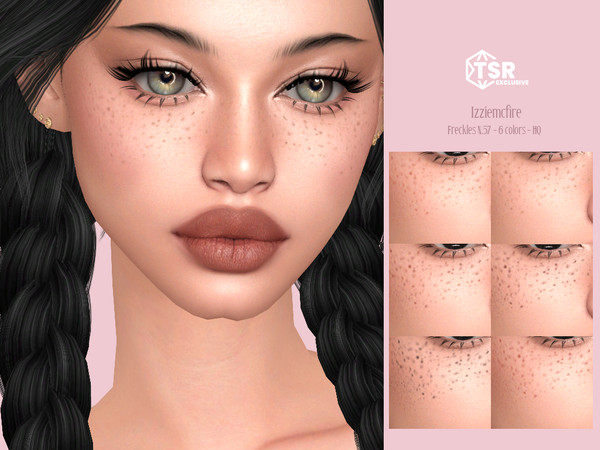 Sims 4 — IMF Freckles N.57 by IzzieMcFire — - Stand alone item with thumbnail