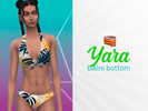 Sims 4 — Yara Bottom - Swimsuit by sharingsims — New swimsuit created by me (sharingsims) Item description: - BGC;