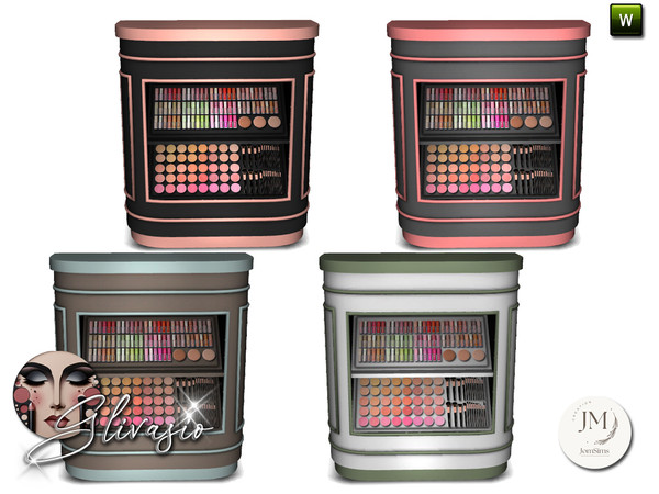 Sims 4 — Glivasio furniture1 by jomsims — Transform your Sims' routine with the Glivasio set.