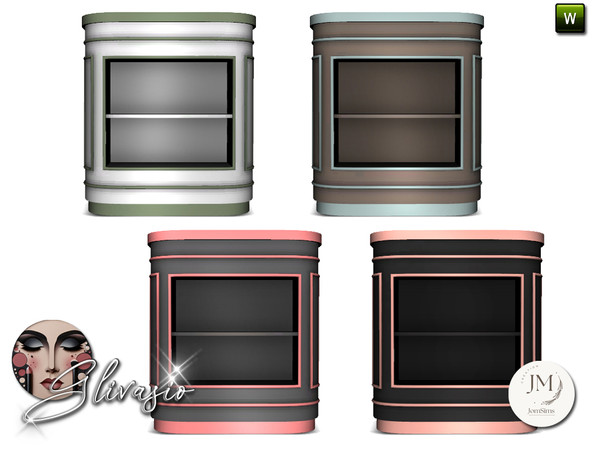 Sims 4 — Glivasio furniture2 by jomsims — Transform your Sims' routine with the Glivasio set.