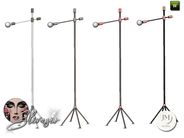 Sims 4 — Glivasio floor lamp1 by jomsims — Transform your Sims' routine with the Glivasio set.