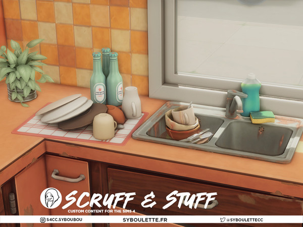 Sims 4 — Scruff & Stuff - Can plant | cheap chipped by Syboubou — Scruff and Stuff is the spiritual successor to