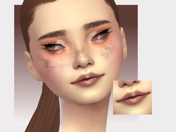 Sims 4 — Cappuccino Vanilia Lipgloss by Sagittariah — base game compatible, 10 swatches, properly tagged, enabled for all