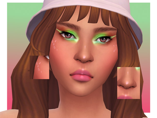 Sims 4 — Late May Highlighter by Sagittariah — base game compatible, 5 swatches, properly tagged, enabled for all