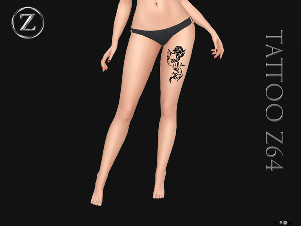Sims 4 — TATTOO Z64 by ZENX — Base Game