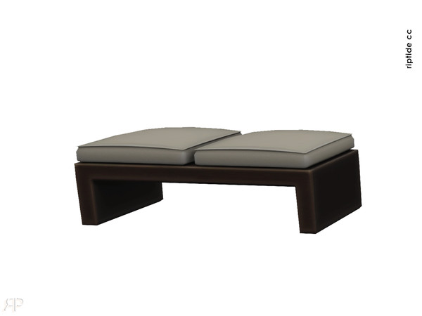 Sims 4 — Riptide CC Desert Clay Living Two Seater Sofa by Riptidecc — A warm and grounded furniture collection inspired