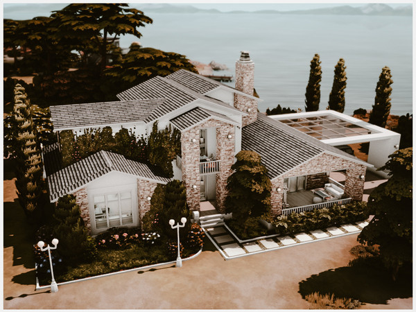 Sims 4 — MM. Villa By The Sea by Merin_Martini — My Sims 4 lots some are inspired random pictures that I found on the