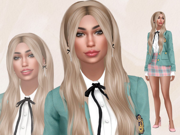 Sims 4 — Chanel Presley by grinchk7 — If you want the Sim to look the same as in the pictures you need to download all