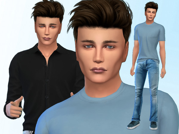 Sims 4 — Wesley Howerton by GoldieG17 — Male