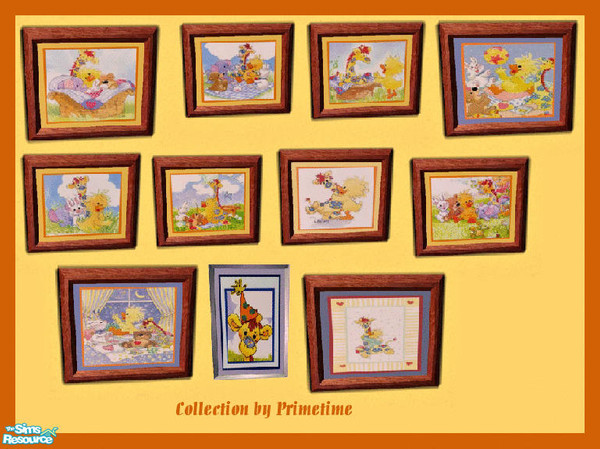 Sims 2 — Primetime's Suzy Zoo Giraffe Prints by Primetime024 — As requested, Suzy's Zoo giraffe prints.