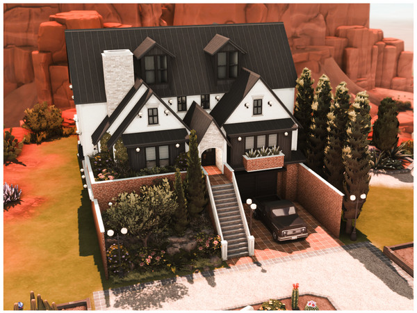 Sims 4 — MM.Trans Modern 21 by Merin_Martini — My Sims 4 lots some are inspired from random pictures that I found on the