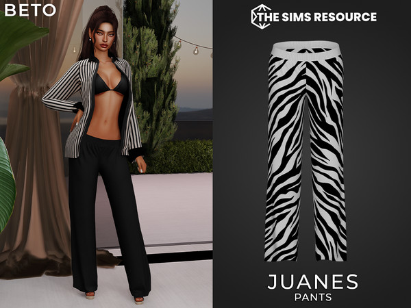 Sims 4 — Juanes (Pants) by Beto_ae0 — Modern and luxurious summer outfit, enjoy it